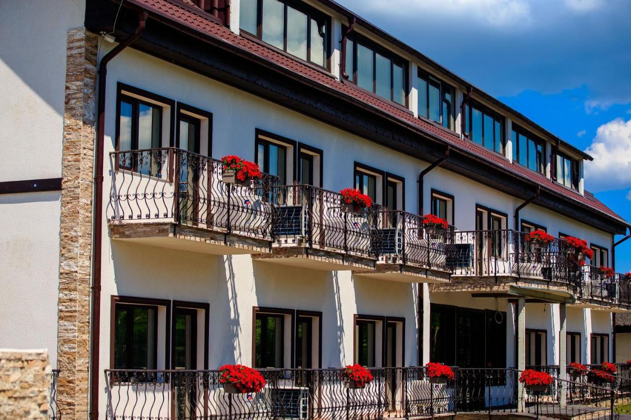 La Casa Cu Stuf Hotel Baldovinesti Bagian luar foto